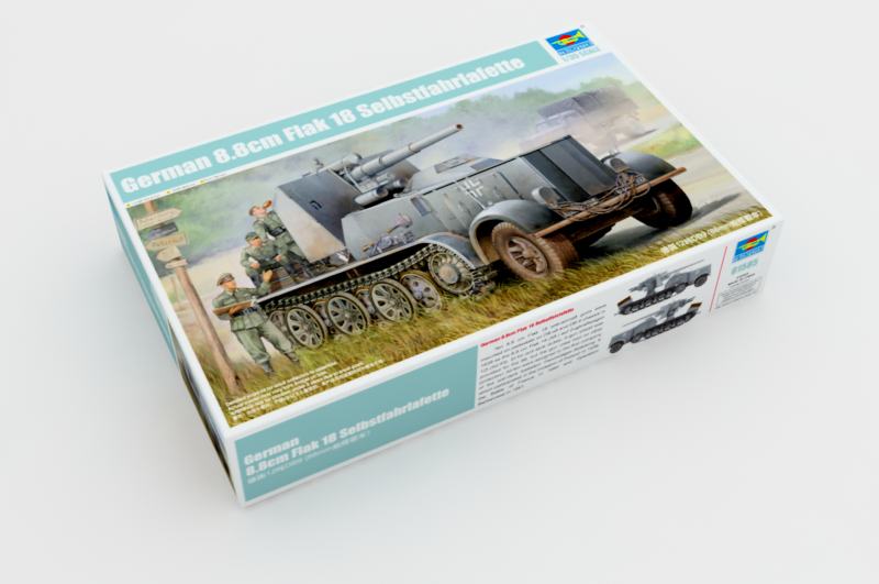 Trumpeter 09531 1:35th scale Flakpanther w/8.8cm Flak 36/37