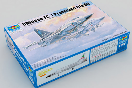 Chinese FC1 Prototype 01/03 Aircraft -- Plastic Model Airplane Kit -- 1 ...