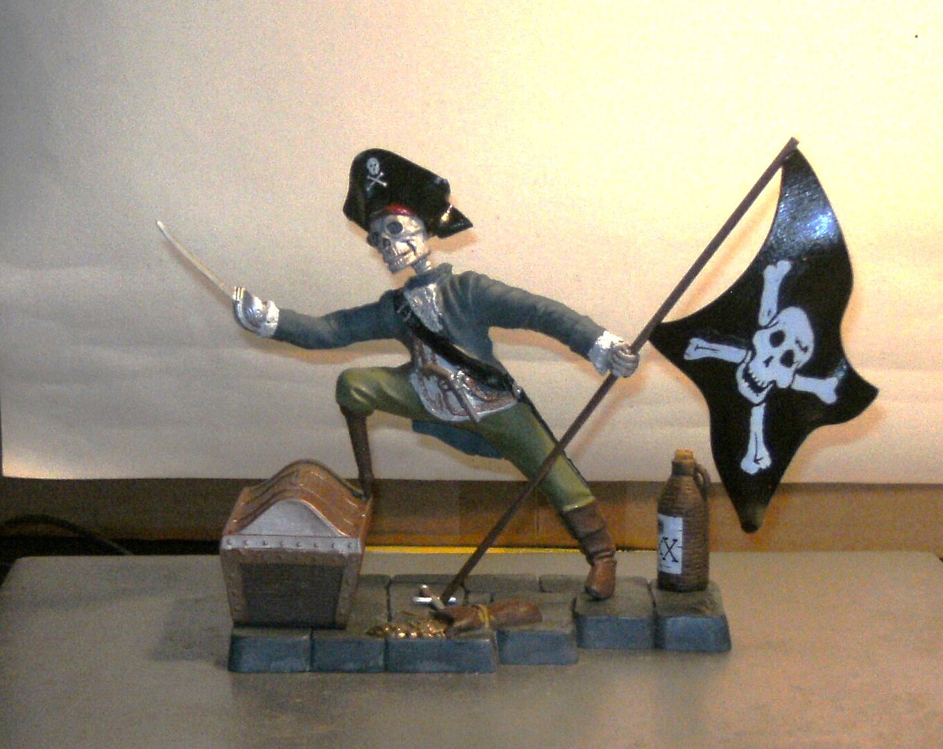 Jolly Roger Freebooter's Last Leg Diorama Plastic Model Diorama Kit 1/12 scale 613