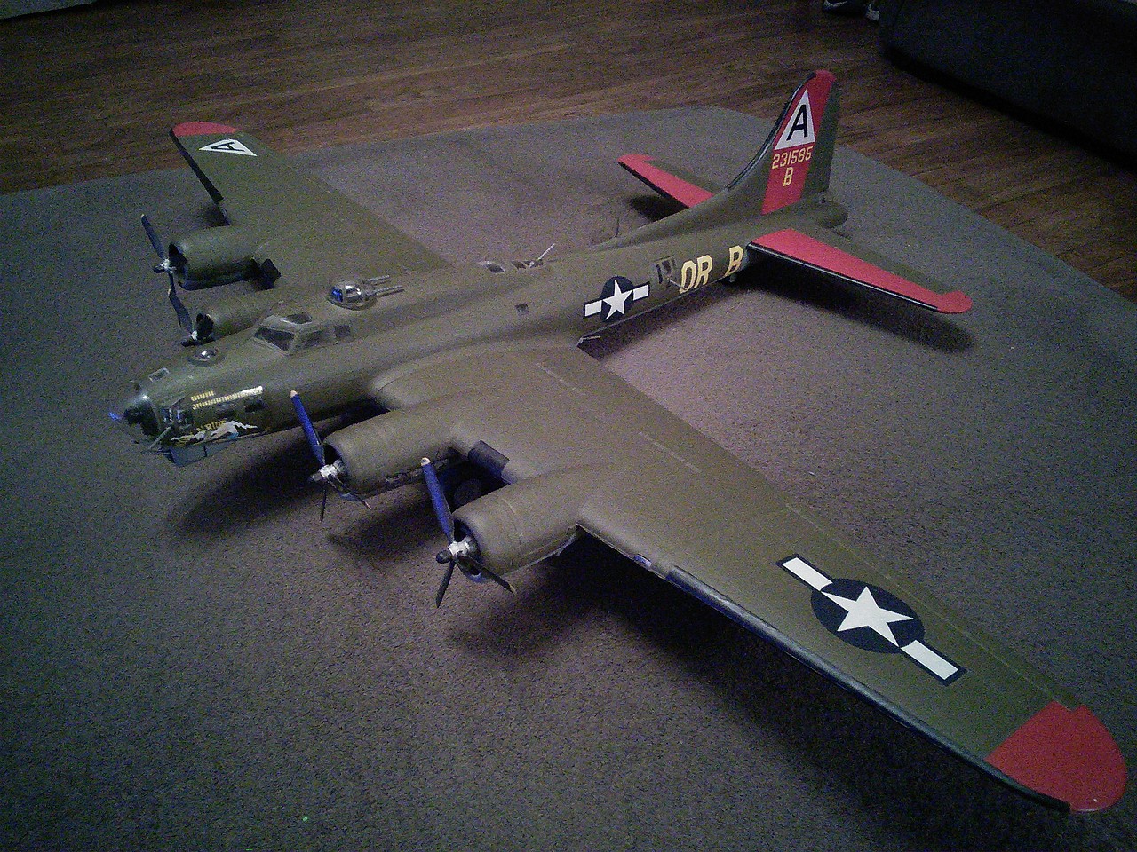 B-17G Flying Fortress -- Plastic Model Airplane Kit -- 1/48 Scale ...