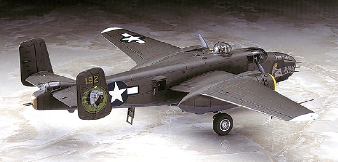 B-25J Mitchell -- Plastic Model Airplane Kit -- 1/72 Scale -- #00546 ...