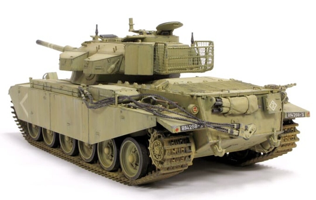 IDF Centurion Shot Kal 1973 Main Battle Tank -- Plastic Model Tank Kit ...