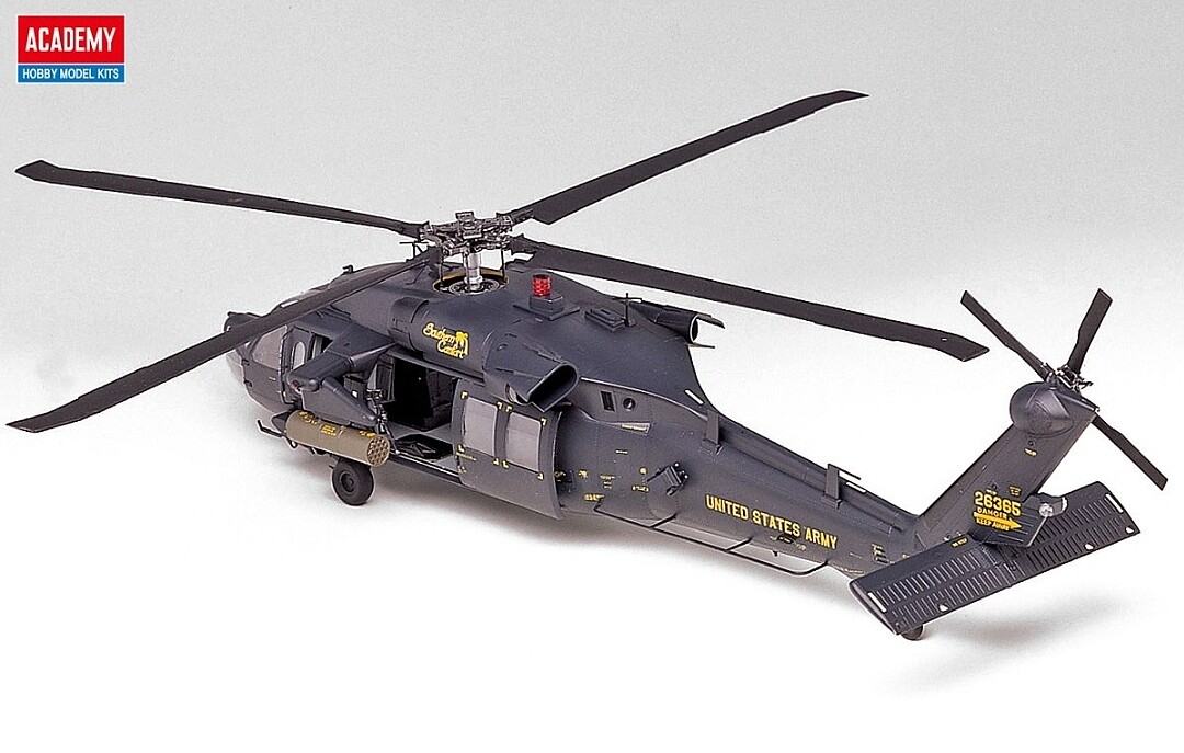 Ah 60l Blackhawk Dap Plastic Model Helicopter Kit 135 Scale