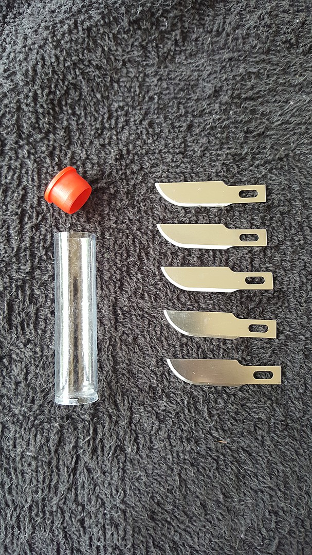 Testors 882810 Assorted Hobby Knife Blades - 10pc