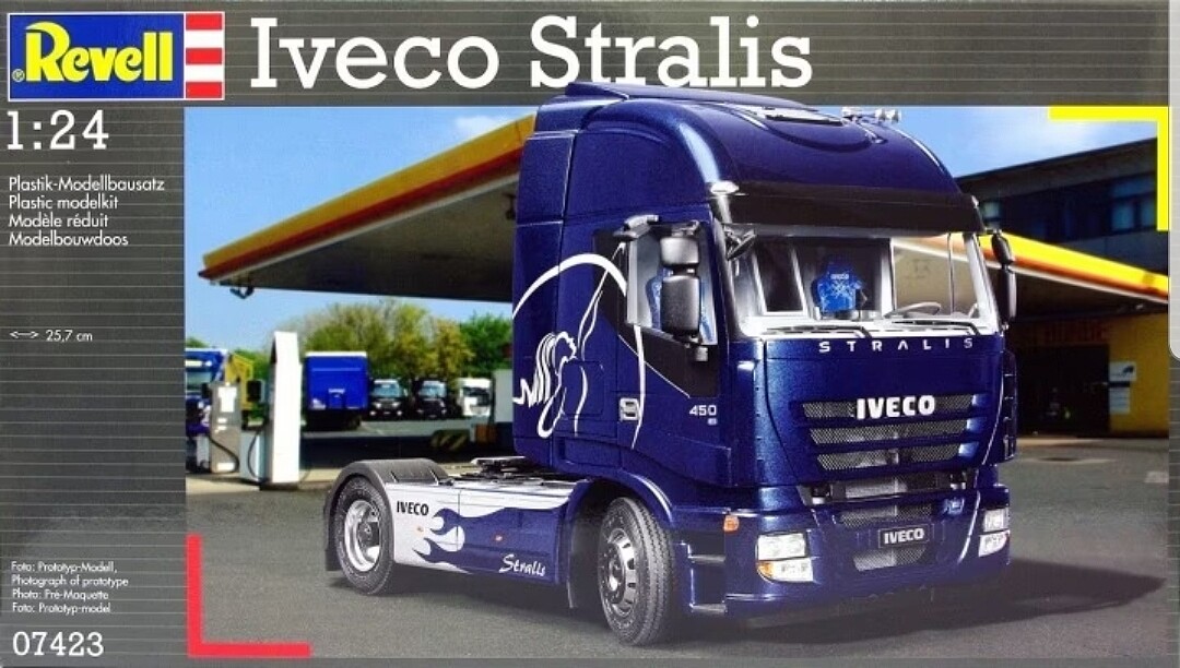 Revell-Germany Iveco Stralis Plastic Model Truck Kit 1/24 Scale #07423