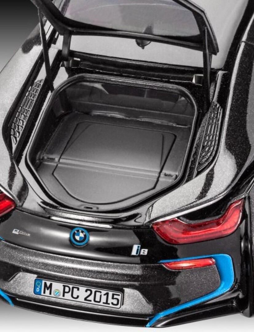 BMW i8 Plastic Model Car Kit 1/24 Scale 07008 pictures by no