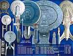 AMT Star Trek USS Enterprise Box Set Snap Science Fiction Plastic Model ...