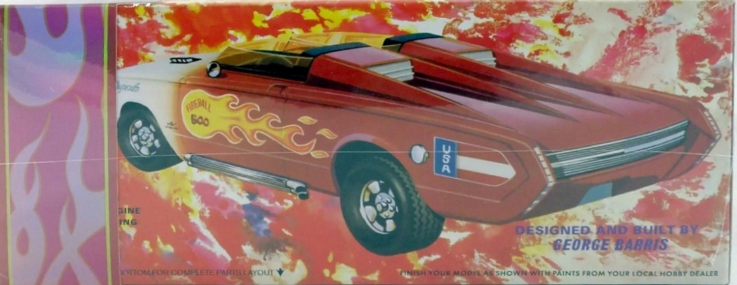 AMT George Barris Fireball 500 (Commemoratv Plastic Model Car Kit 