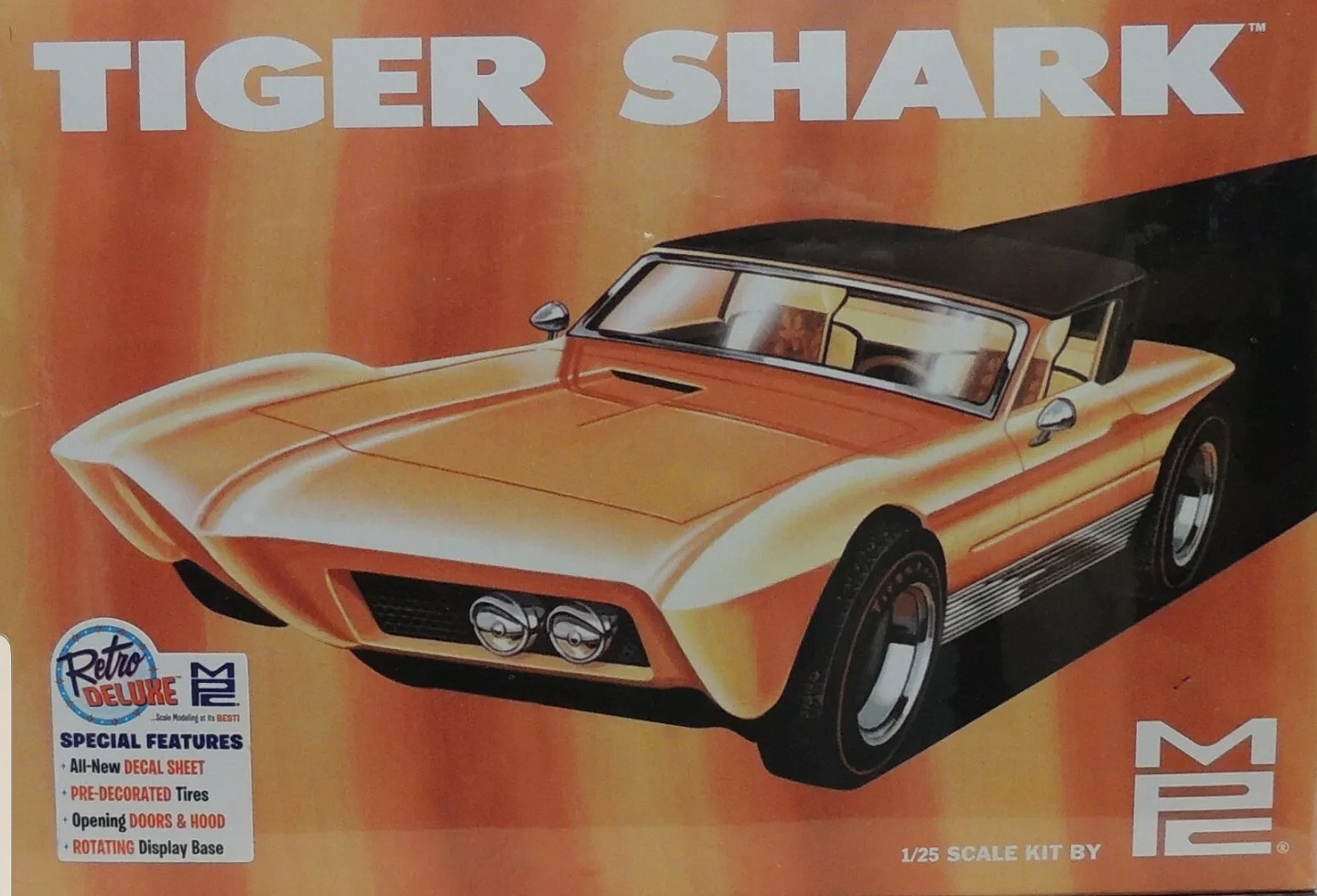 Show Car plastic model kit 1/25 MPC 876 Tiger Shark Python 