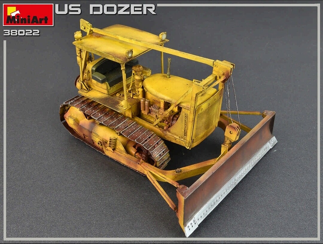 US Bulldozer Plastic Model Bulldozer Kit 1/35 Scale 38022 pictures by no.1silverback
