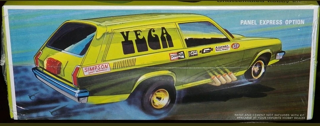 amt 1976 chevy vega funny car