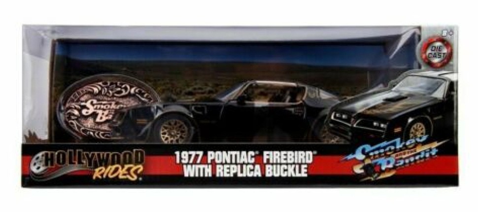 Jada-Toys 1/24 Smokey & The Bandit 1977 Pontiac Firebird w/Replica