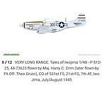 1/48 Very Long Range Tales of Iwo Jima Aircraft (Ltd Edition Plastic Kit)