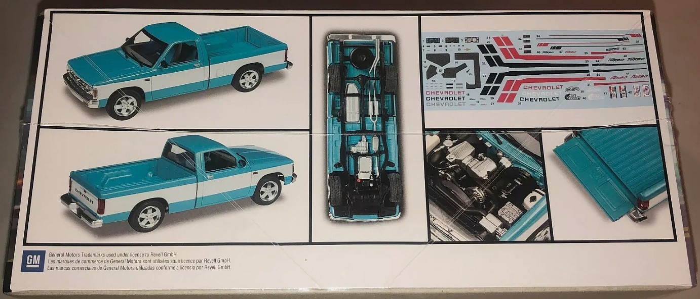 revell chevy s10