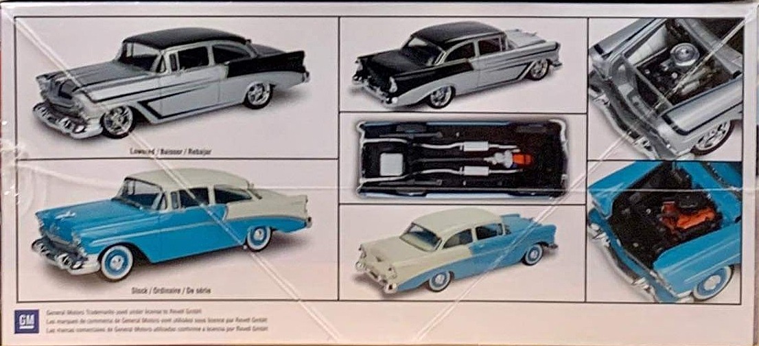 Revell-Monogram 1956 Chevrolet Del Ray (2 in 1) Plastic Model Car Kit 1/25  Scale #