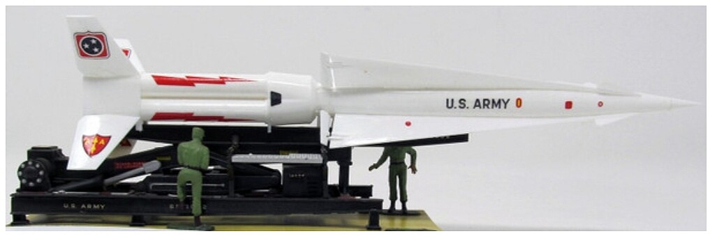 NIKE Hercules Missile -- Plastic Model Missile Kit -- 1/40 Scale ...