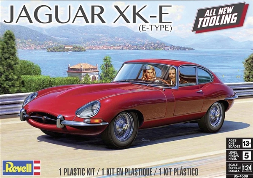 Gallery Pictures RevellMonogram Jaguar XKE (EType) Coupe Plastic
