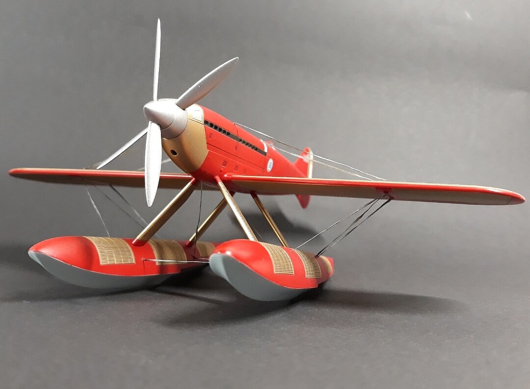 Macchi-Castoldi MC72 Seaplane -- Plastic Model Airplane Kit -- 1/48 ...