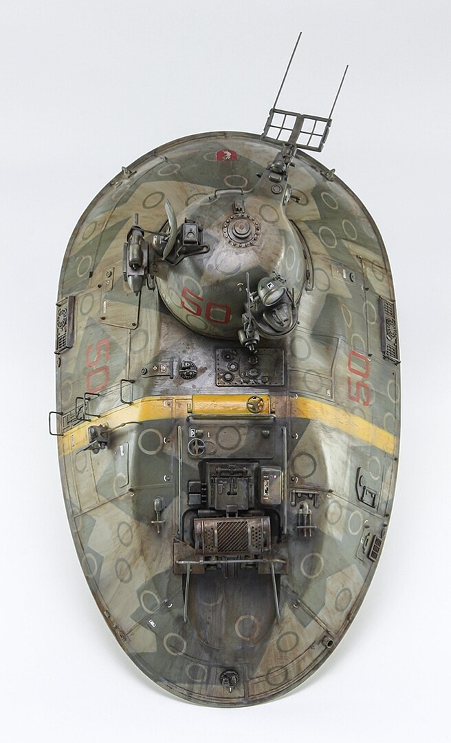 Maschinen Krieger PKH103 Crewless Hover Tank -- Plastic Model ...