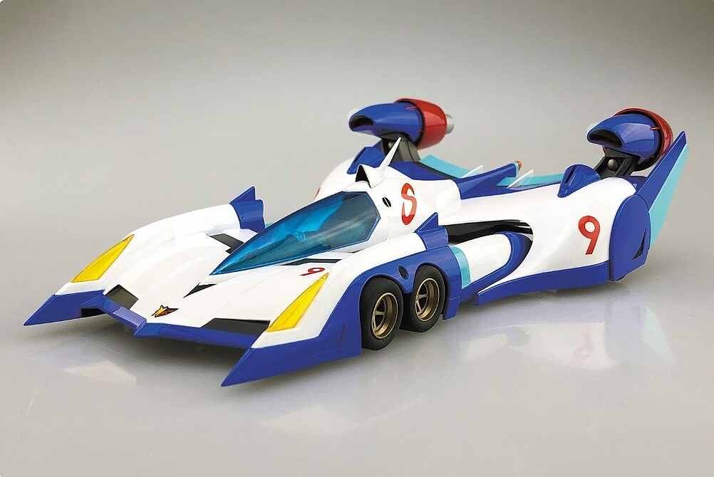 Future GPZ Cyber Formula Asurada AKF0 Race Plastic Model Car Vehicle
