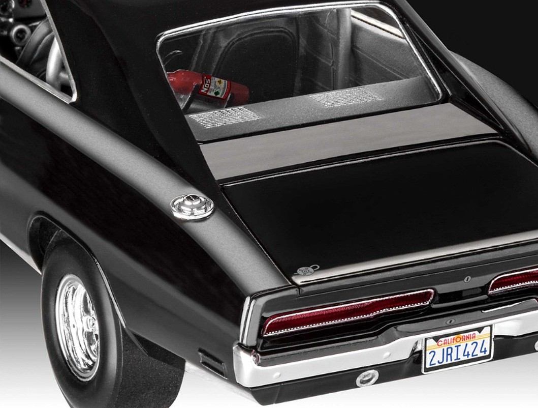 1970 Dodge Charger Car w/paint & glue