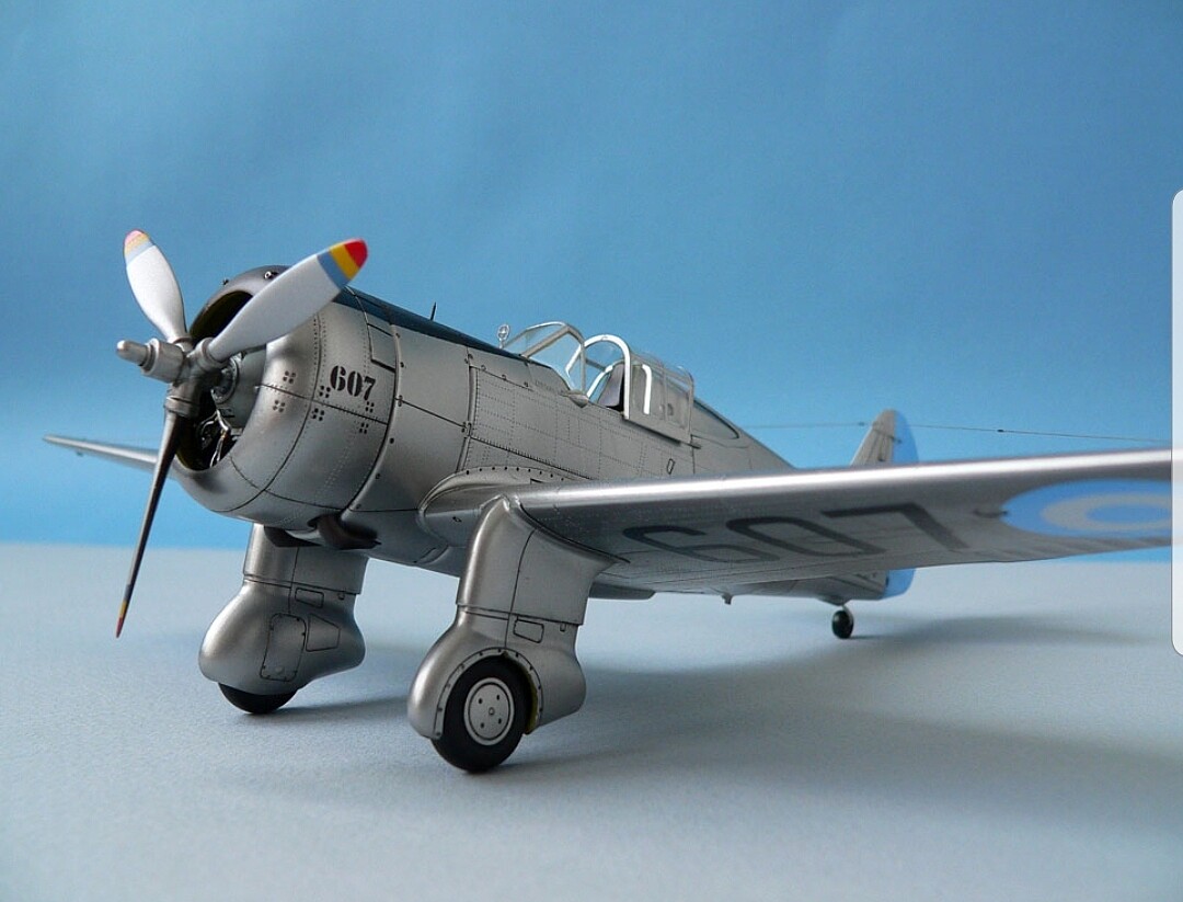H750 Hawk Fighter (Advanced) -- Plastic Model Airplane Kit -- 1/48 ...