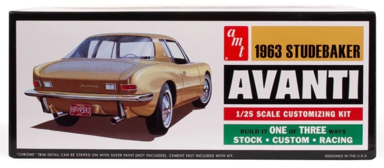 AMT #2064-150 Avanti Plastic Model Car Kit