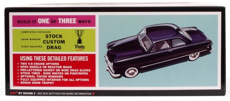 1949 Ford The 49er Coupe Plastic Model Car Vehicle Kit 1 25 Scale 1949-ford-the-49er-coupe-plastic-model-car-vehicle-kit-1-25-scale