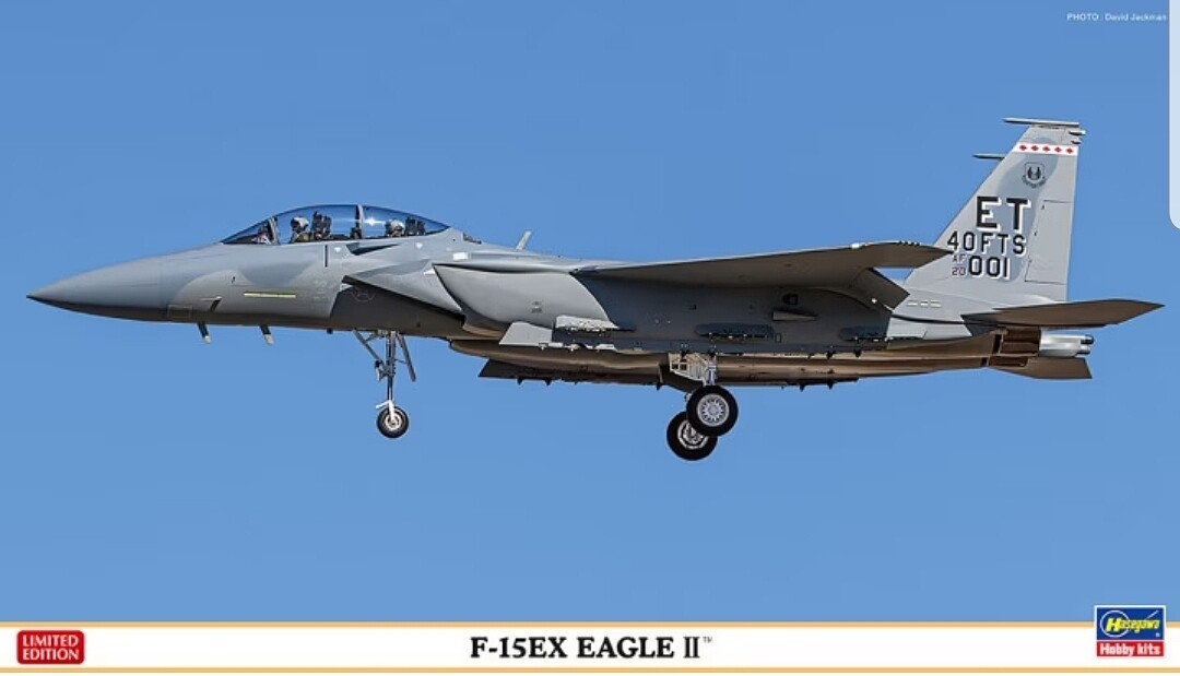 Gallery Pictures Hasegawa F15EX Eagle II USAF Jet Fighter Plastic Model ...