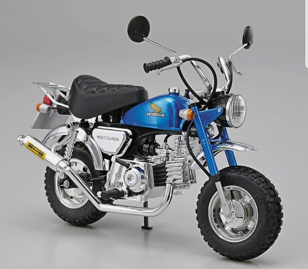 78 Honda Monkey Z50JZ1 Takegawa Dirt Bike Plastic Model Motorcycle Kit 1/12 Scale