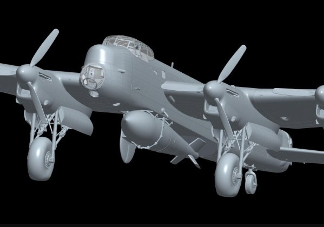 Avro Lancaster B Mk I Grand Slam Bomber Plastic Model Airplane Kit 1/32 Scale 01e038