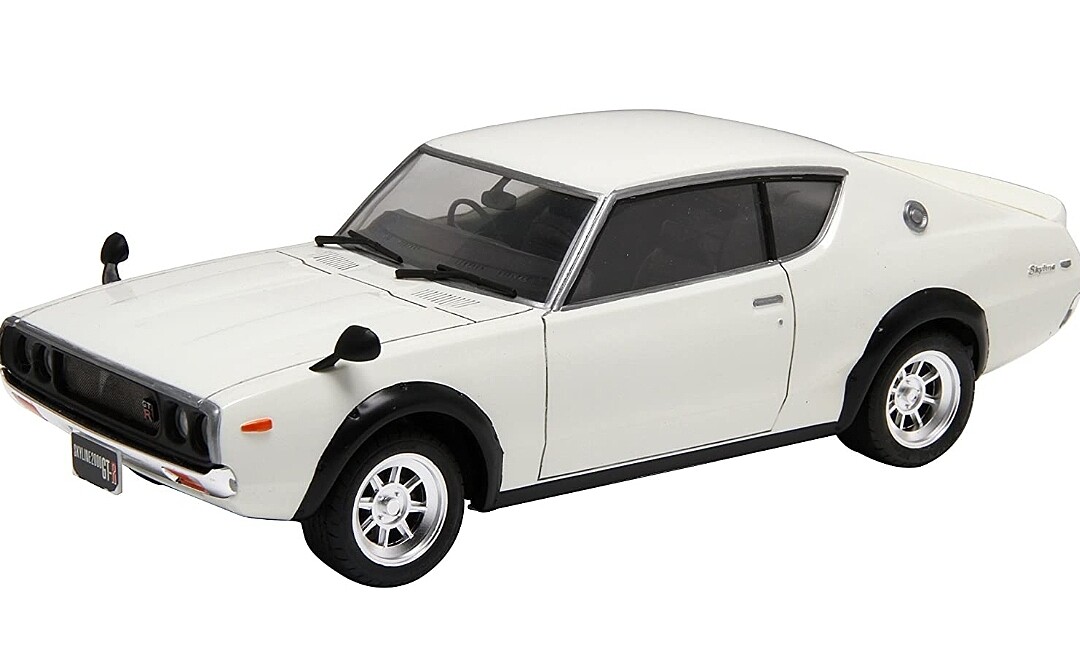 1973 Nissan Skyline GTR (KPGC110) 2Door Car Plastic Model Car Kit