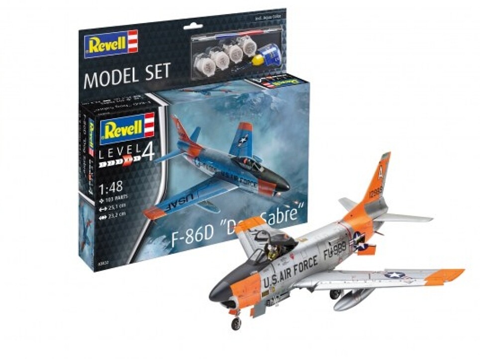 Gallery Pictures RevellGermany F86D Dog Sabre Fighter with paint
