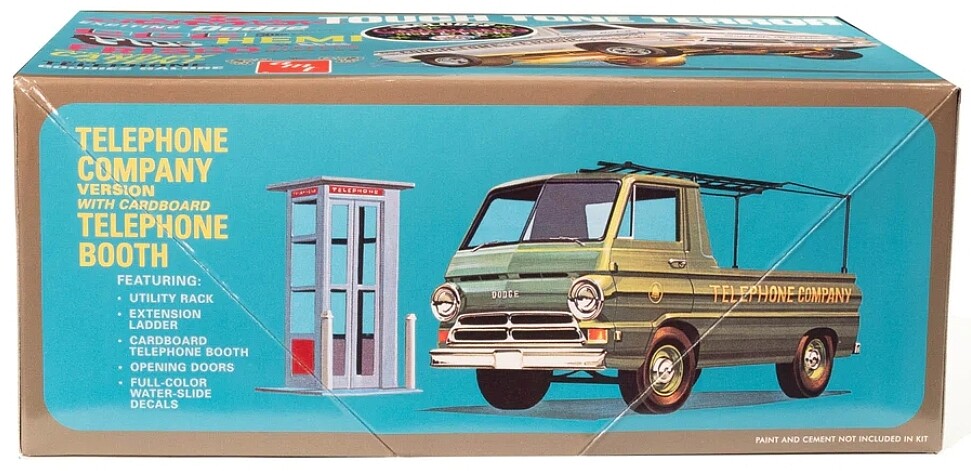 AMT 1/25 Scale 1955 & 1956 Dodge Promo & Friction Replica Mirror – White Plastic (Each)