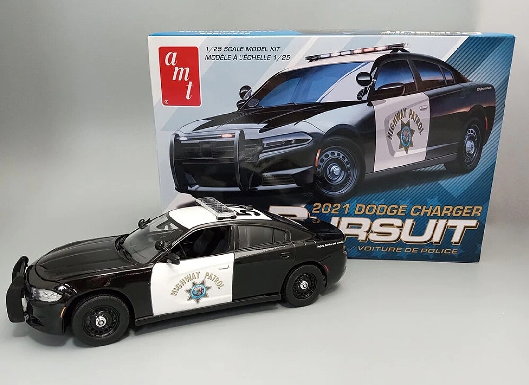 2021 Dodge Charger Police Pursuit -- Plastic Model Car Truck Vehicle ...