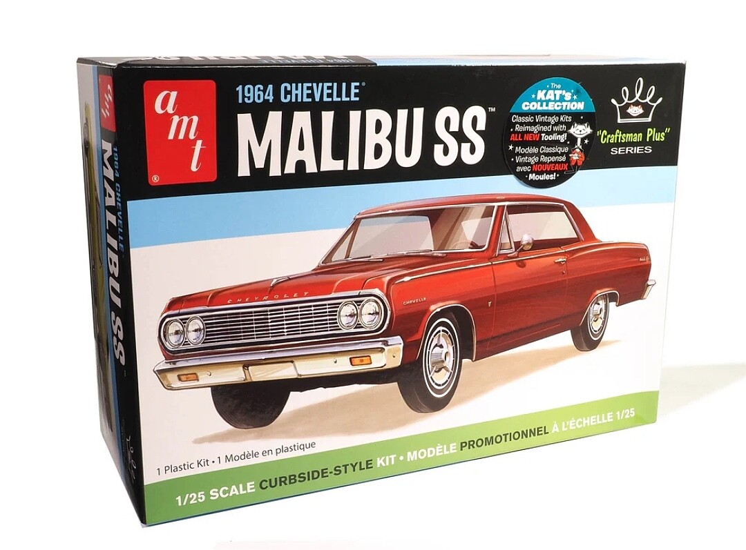 1964 Chevy Chevelle Malibu Super Sport -- Plastic Model Car Vehicle Kit ...