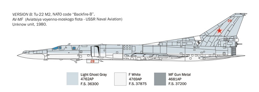 Tu22M2 Backfire-B Strategic Bomber Pictures