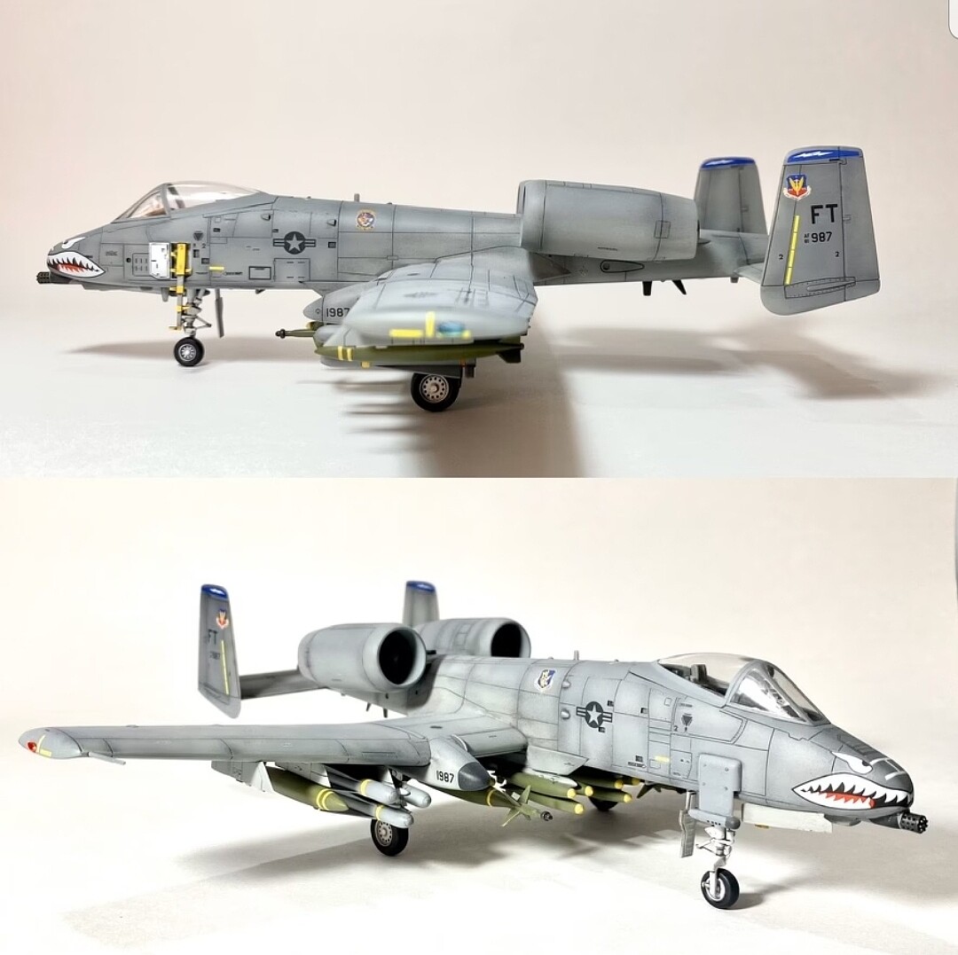 Maqueta avión A-10A Thunderbolt 2 Academy escala 1/72