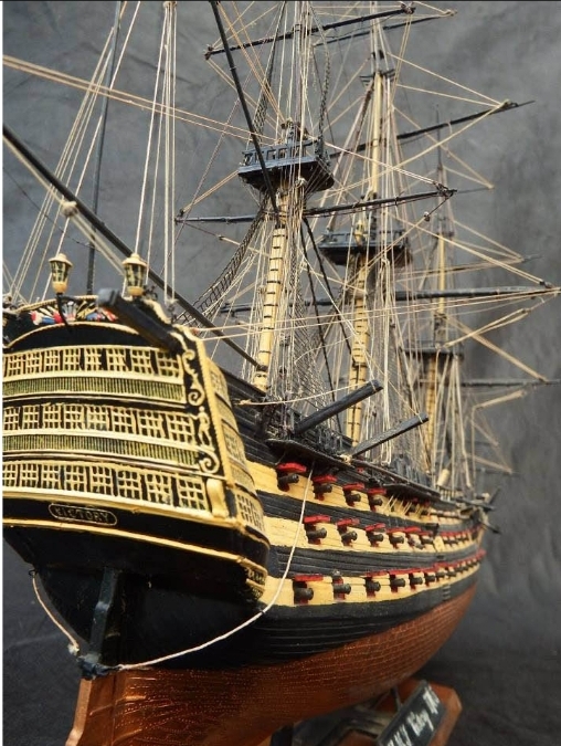 Hms Victory 1765 Plastic Model Sailing Ship Kit 1 180 Scale