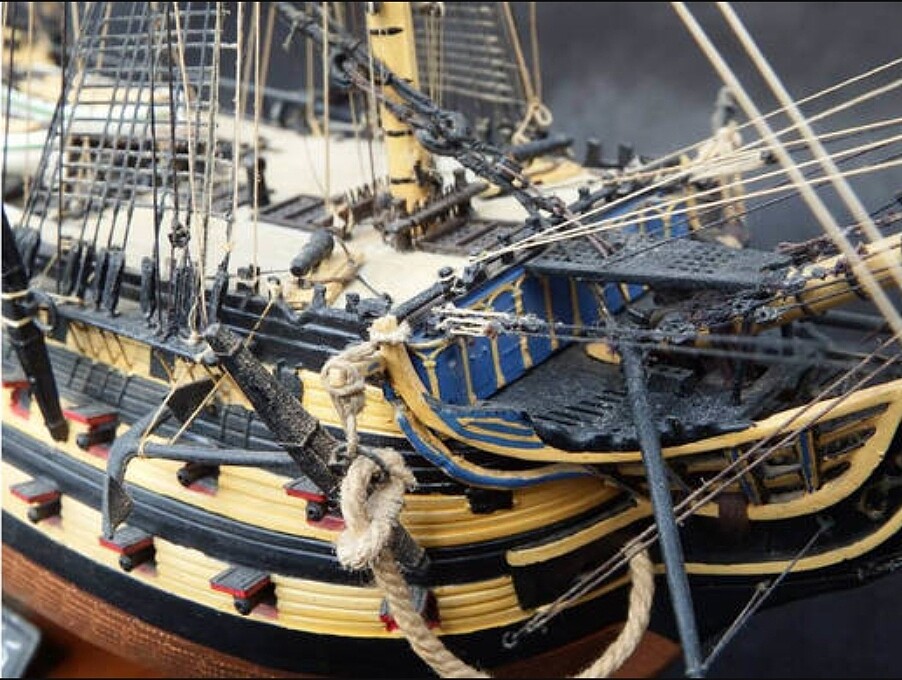 HMS Victory 1765 Plastic Model Sailing Ship Kit 1/180 Scale