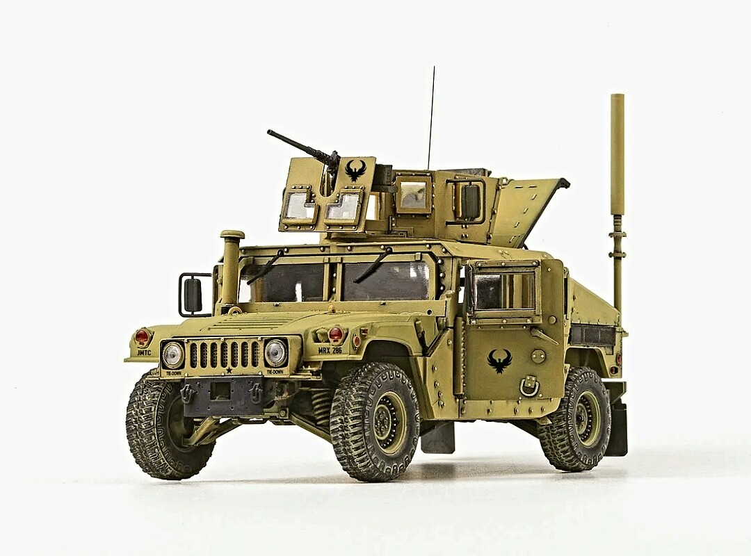 Kit De Modelo A Escala 1/35 Academy M1151 - Portador De Armamento Mejorado, Ideal Para Maquetas Militares