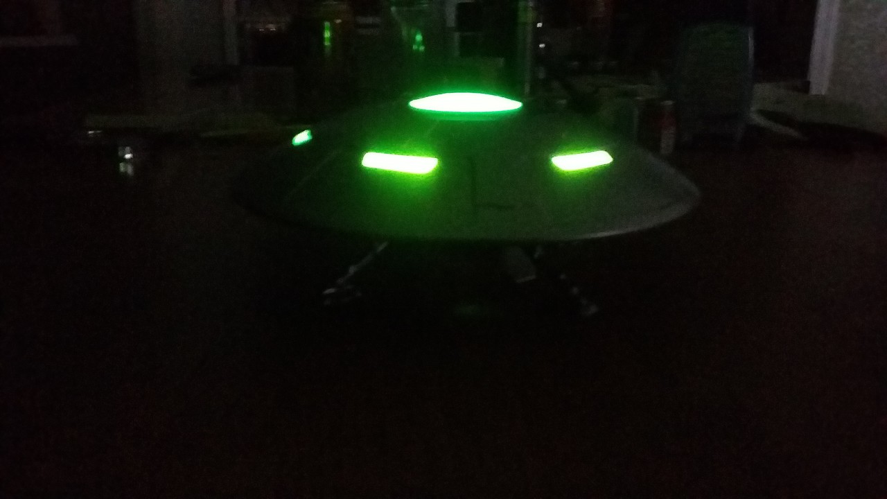 Area51 UFO A.E.341.15B Science Fiction Plastic Model Kit 1/72