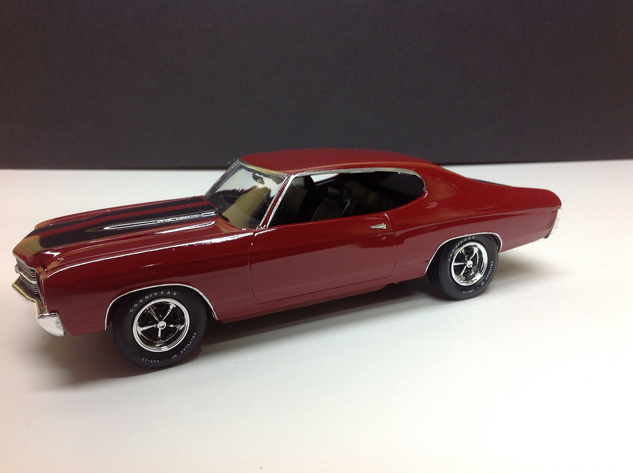 Jack Reacher's 1970 Chevy Chevelle SS -- Plastic Model Car Kit -- 1/25 ...