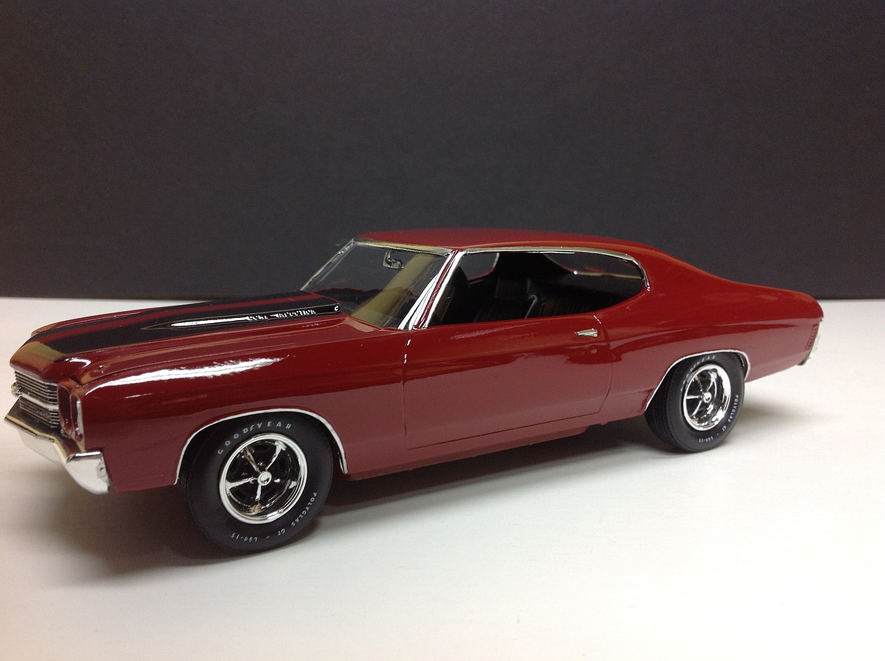 Jack Reacher's 1970 Chevy Chevelle SS -- Plastic Model Car Kit -- 1/25 ...