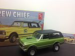 1/25 1972 Crew Chief Chevy Blazer