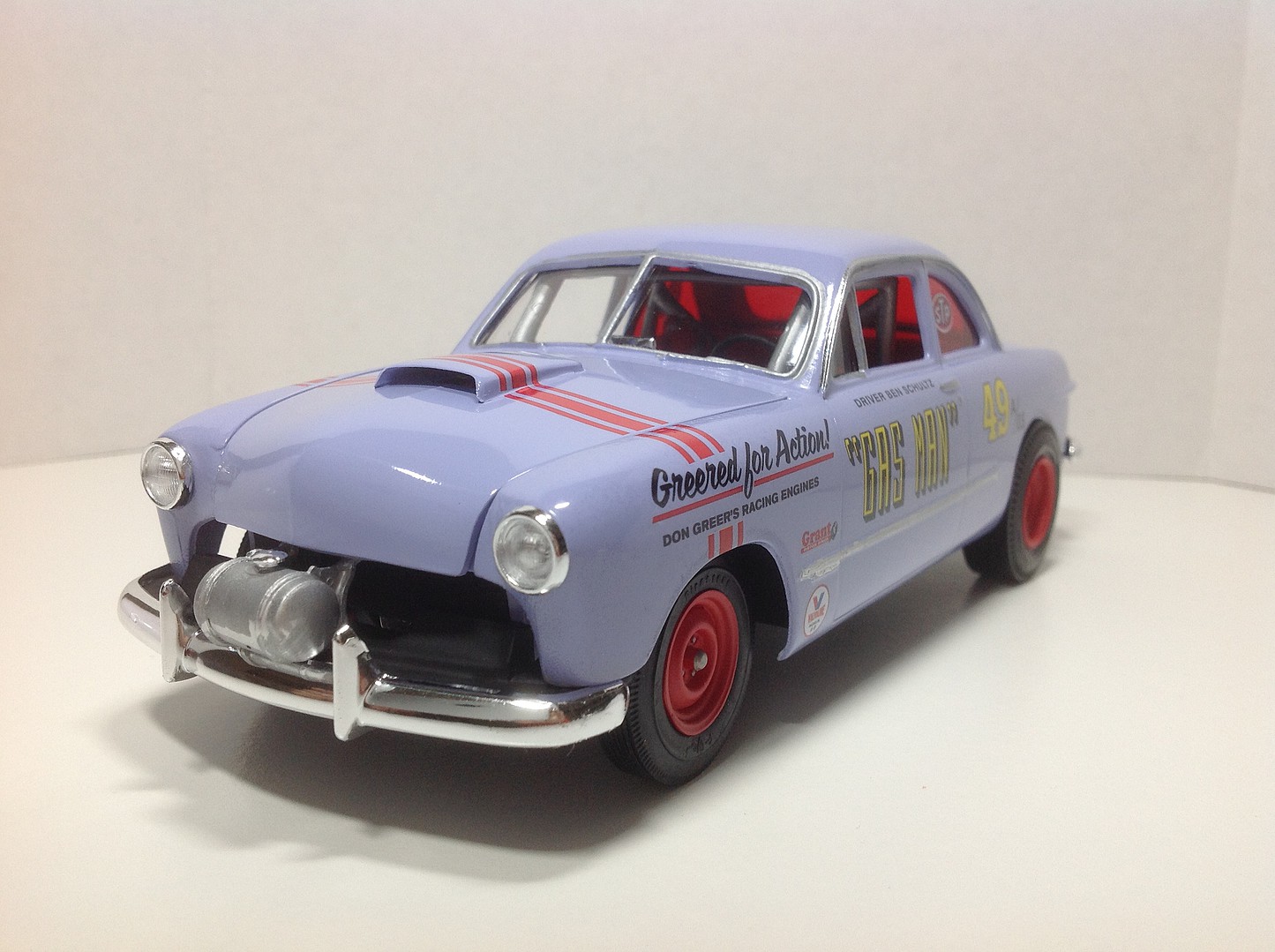 amt 1949 ford coupe gas man