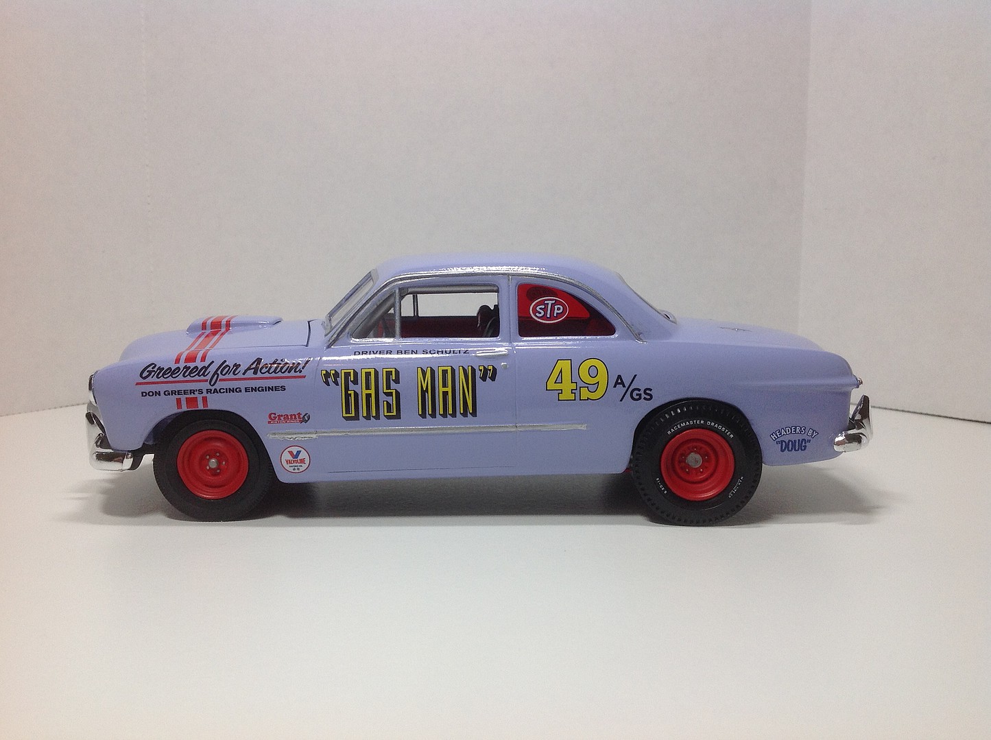 amt 1949 ford coupe gas man