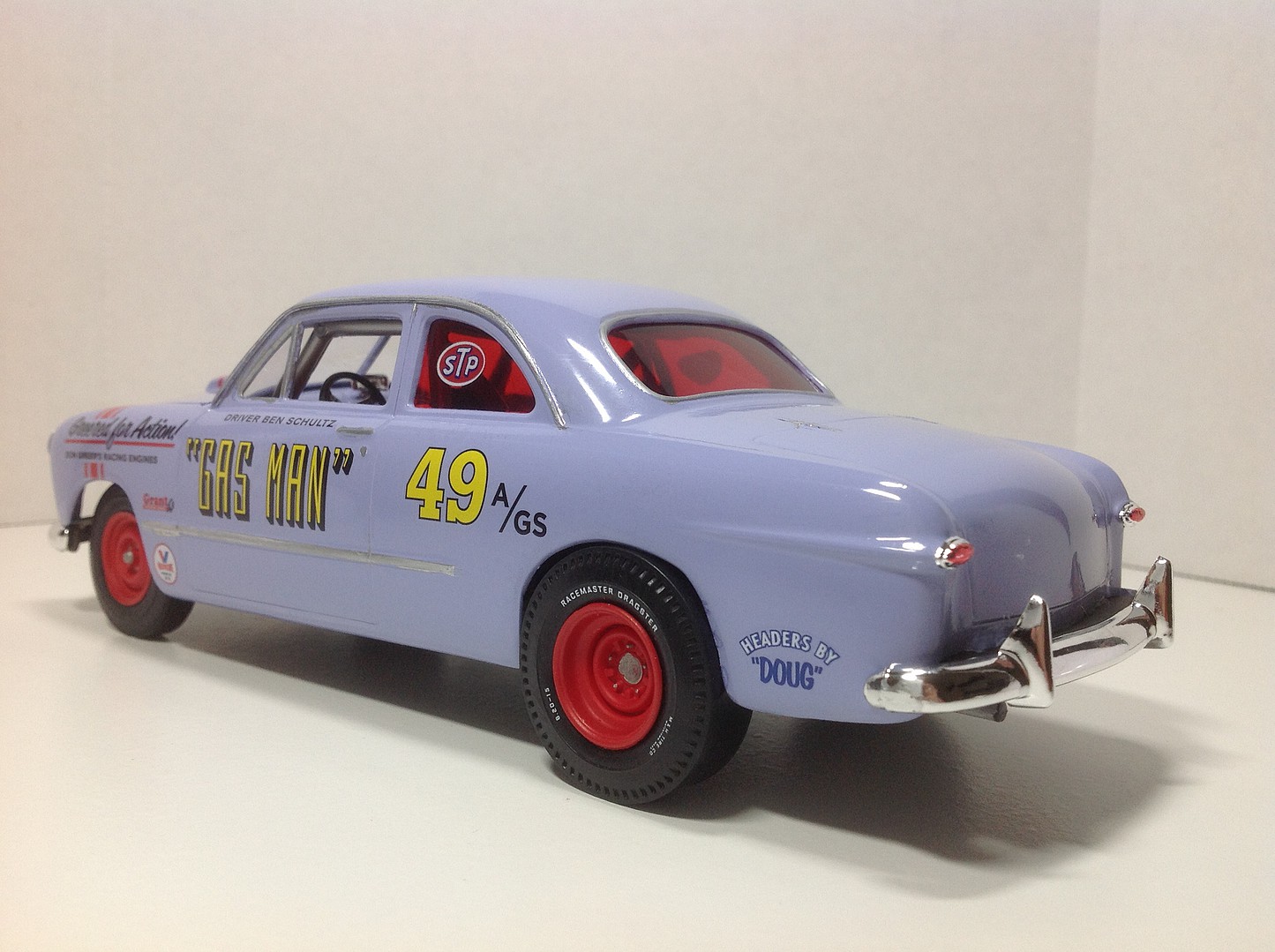 amt 1949 ford coupe gas man