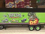 Rat Fink Fruehauf Beaded Trailer Hauler