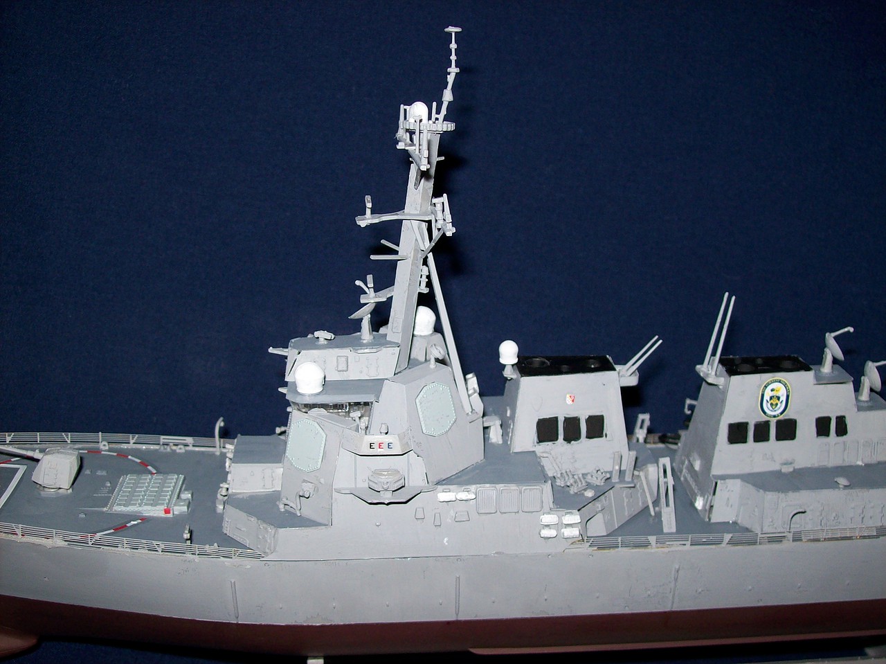 USS Forrest Sherman DDG98 Arleigh Burke Class Destroyer -- Plastic ...